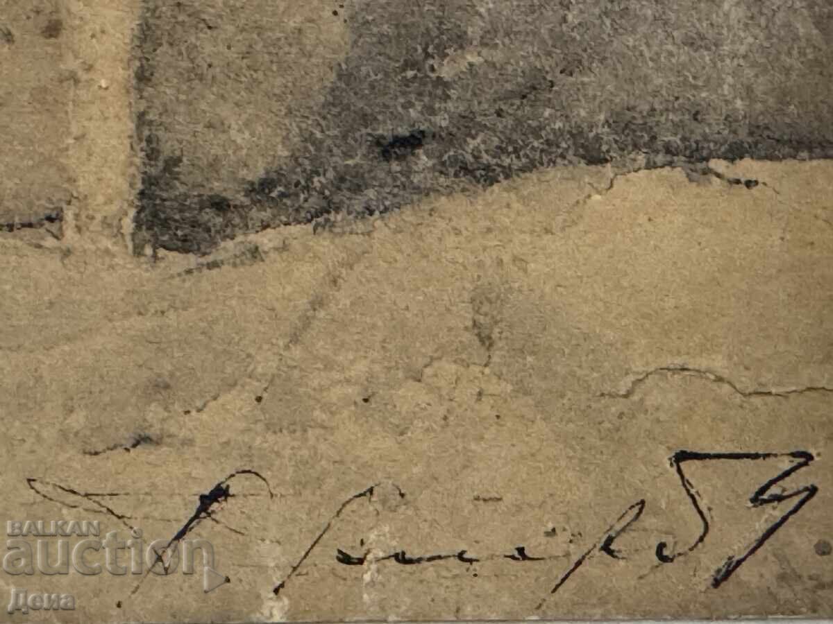 Δημοπρασία Τομά Πέτροφ ακουαρέλα από τη δεκαετία του '30