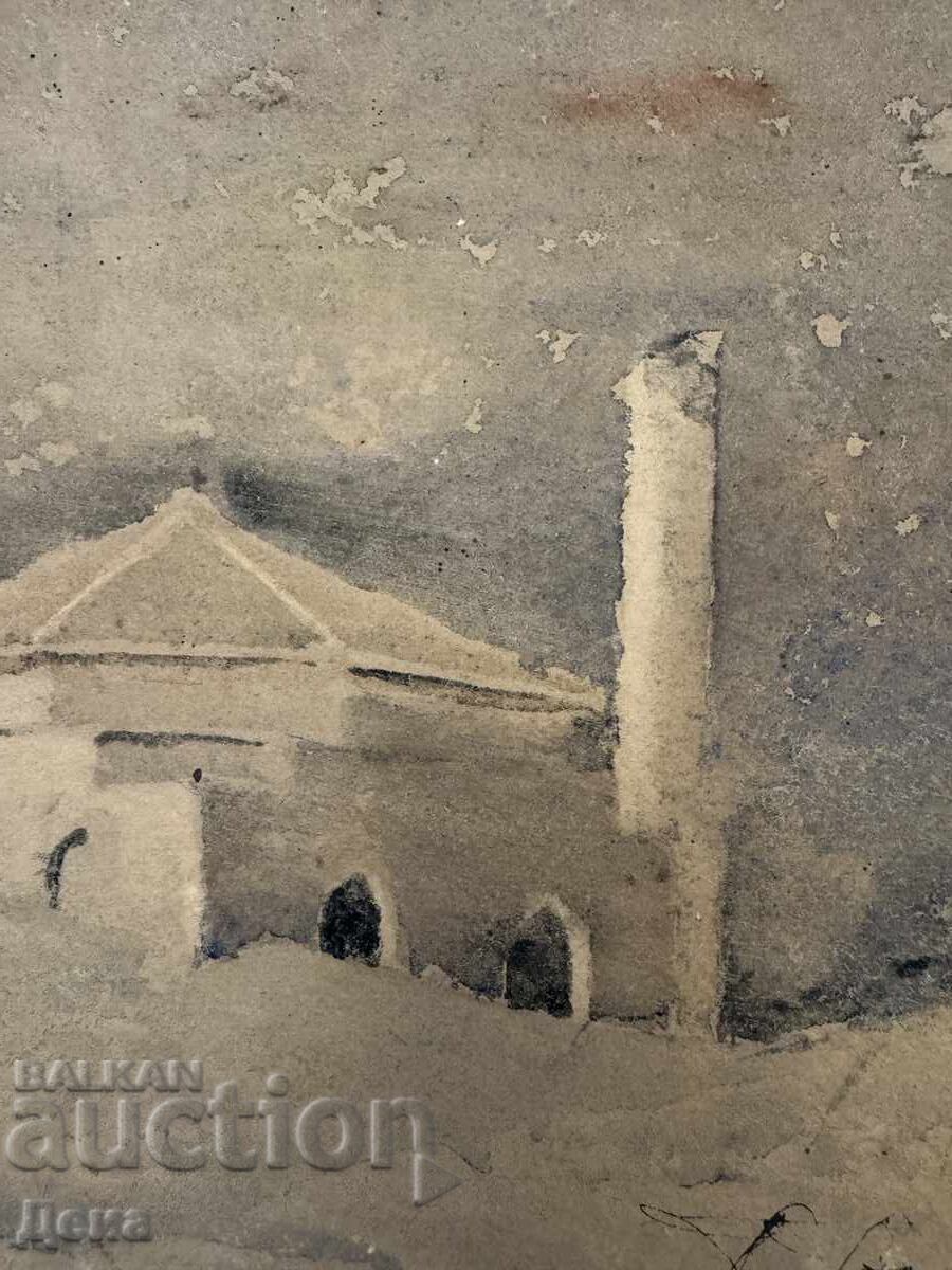 Τομά Πέτροφ ακουαρέλα από τη δεκαετία του '30 - 6