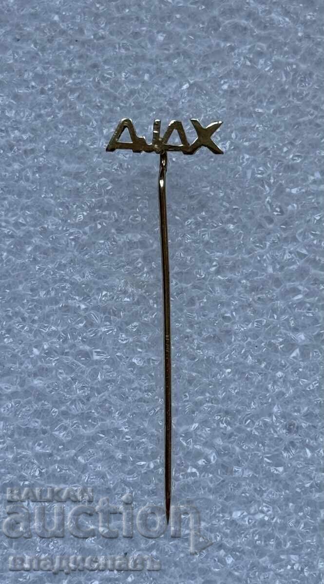 Insigna de aur FC AJAX Amsterdam - 0.81 gr. 14 kt