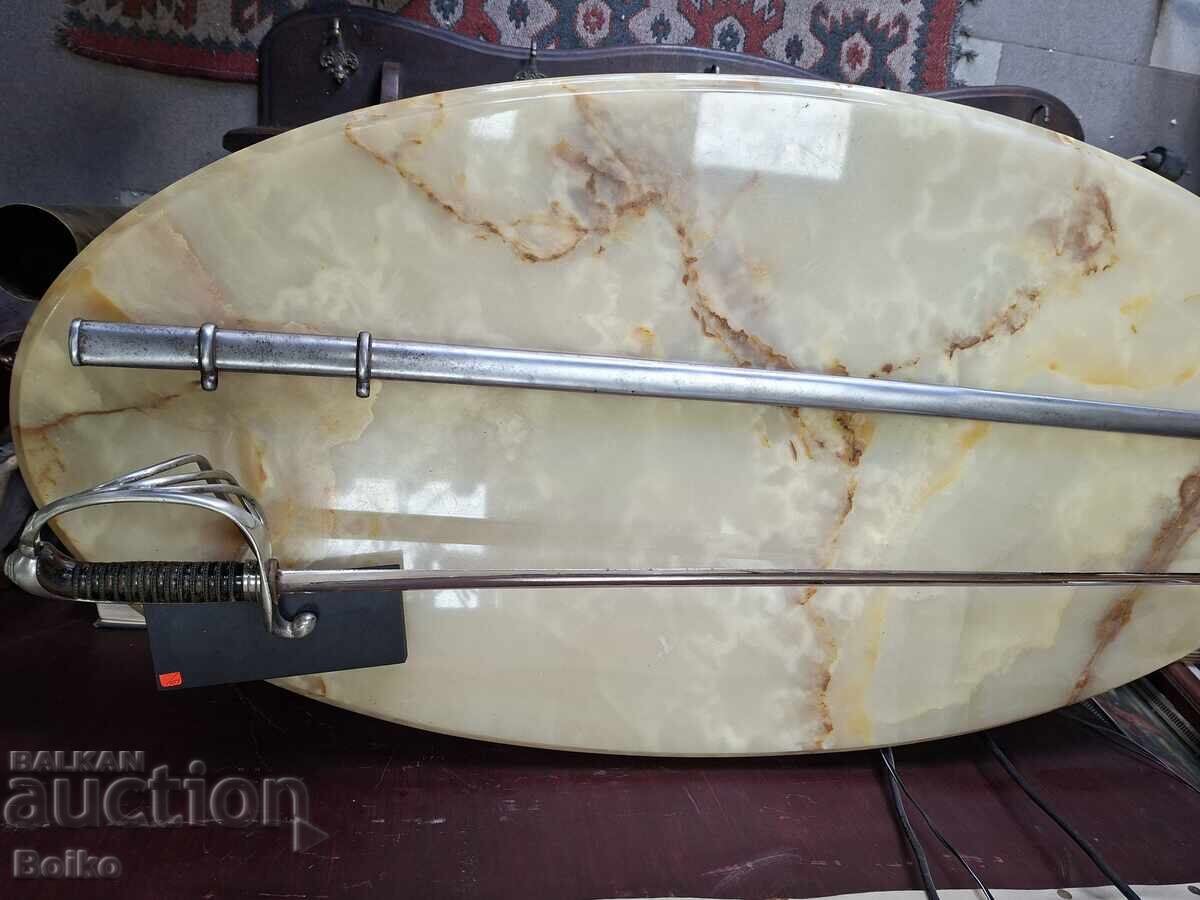 French saber, length with scabbard 104 cm