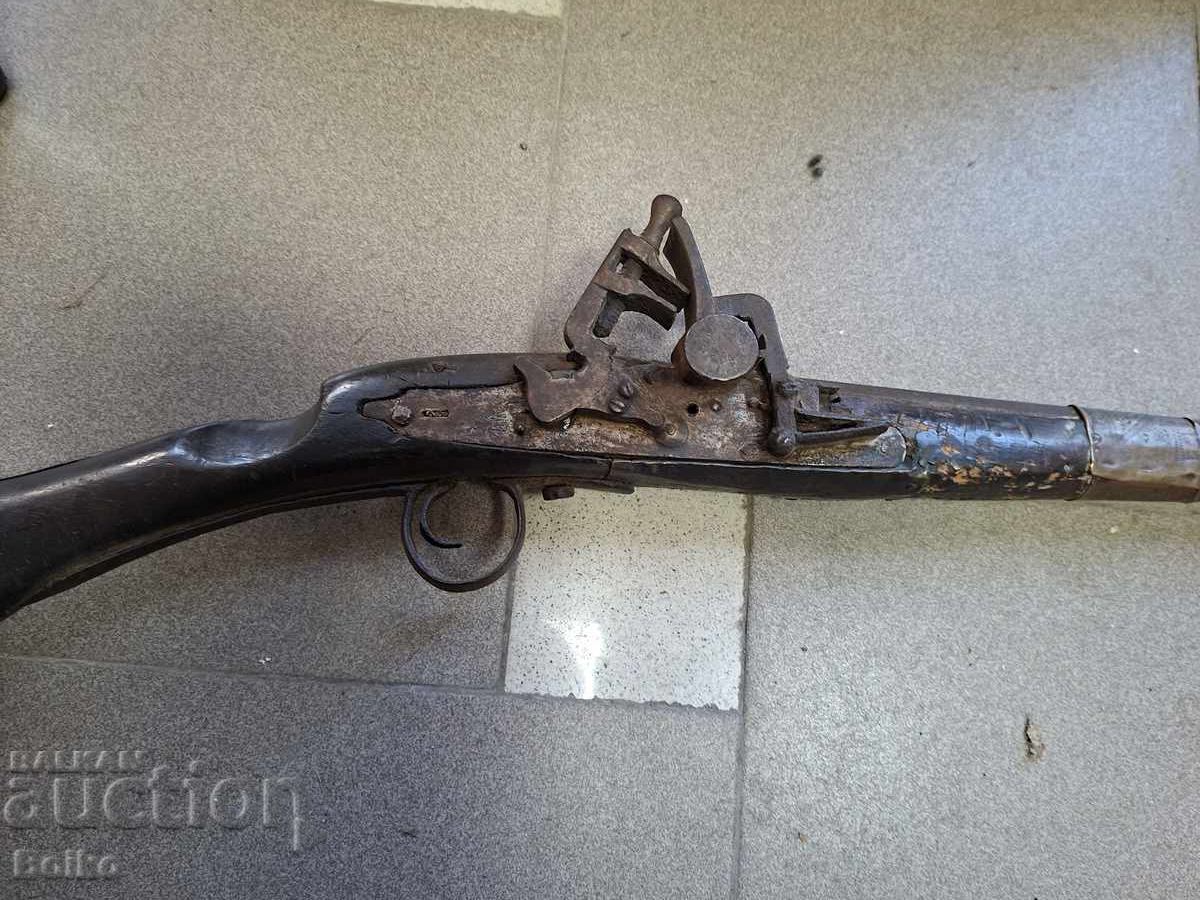 Pușcă cu cremene, lungime 148 cm cu preț € 170.00 | 332.49 BGN