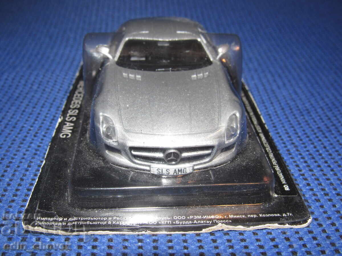 1/43 Deagostini Mercedes Benz SLS AMG. Nou cu preț € 7.50 | 14.67 BGN