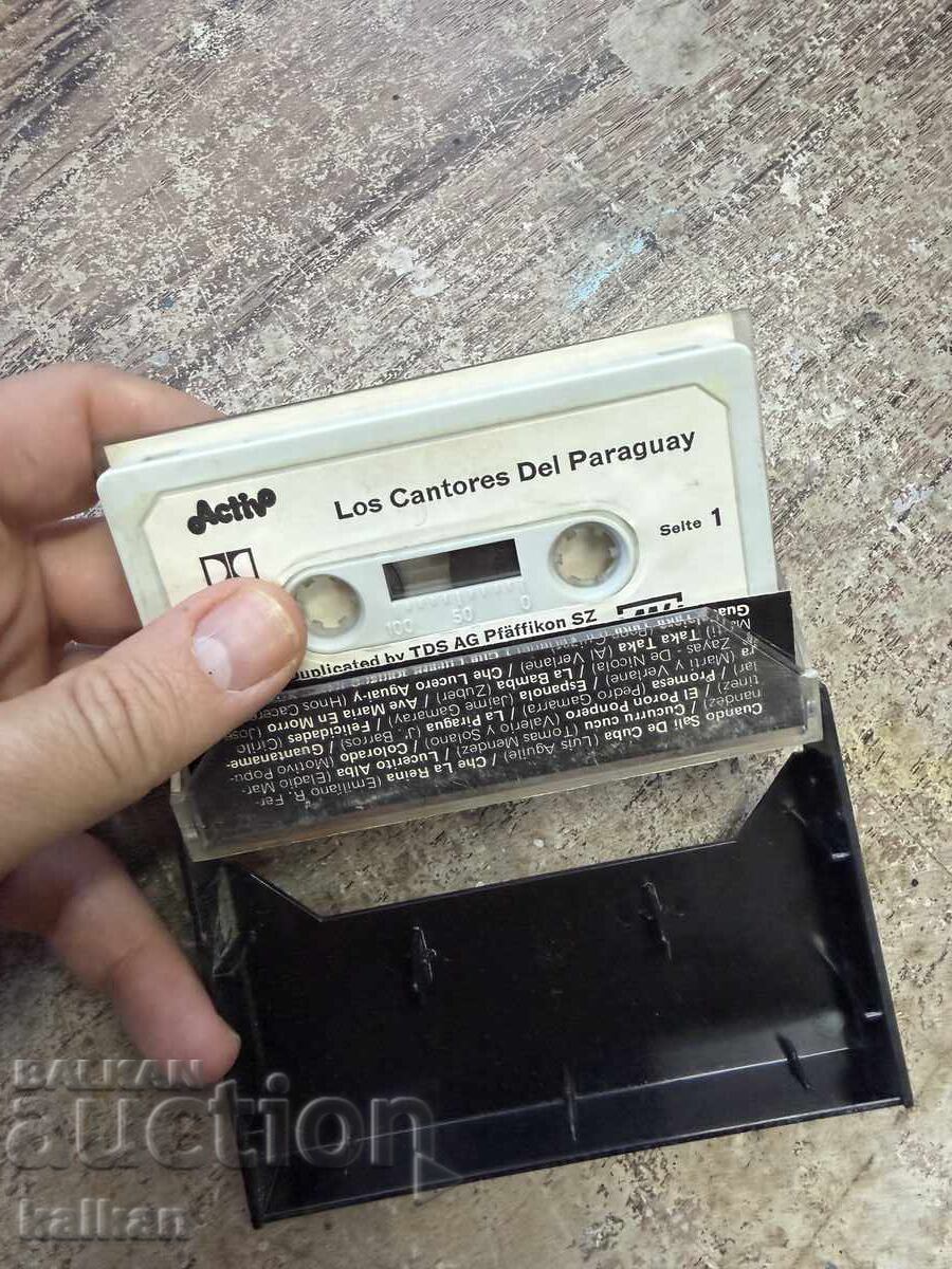 Delivery of Audio Cassette: The Singers of Paraguay