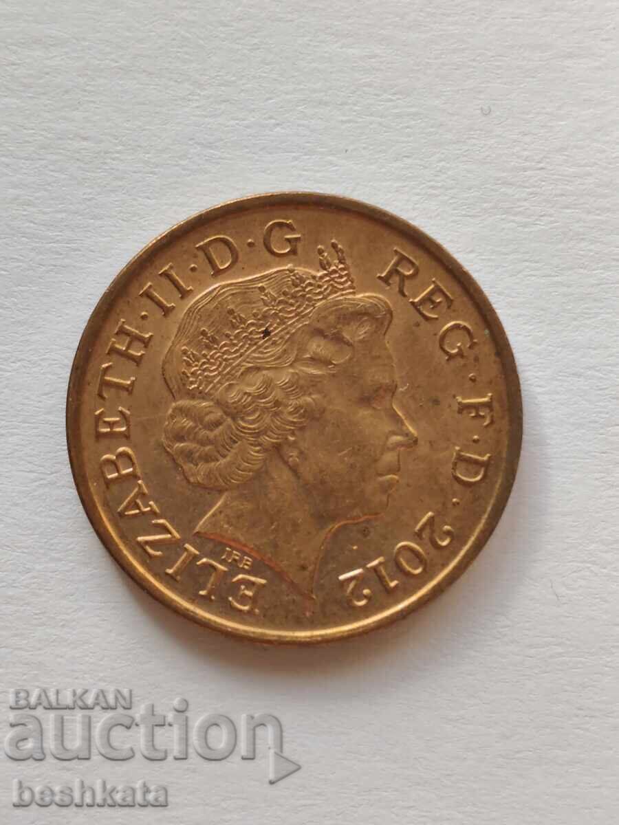 Ηνωμένο Βασίλειο - 1 πέννι (2012)