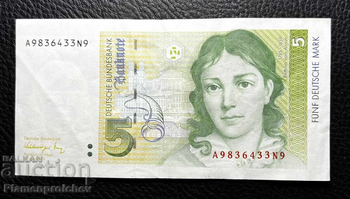 5 ΜΑΡΚΑ 1991 ΕΞΑΙΡΕΤΙΚΗ ΓΕΡΜΑΝΙΑ