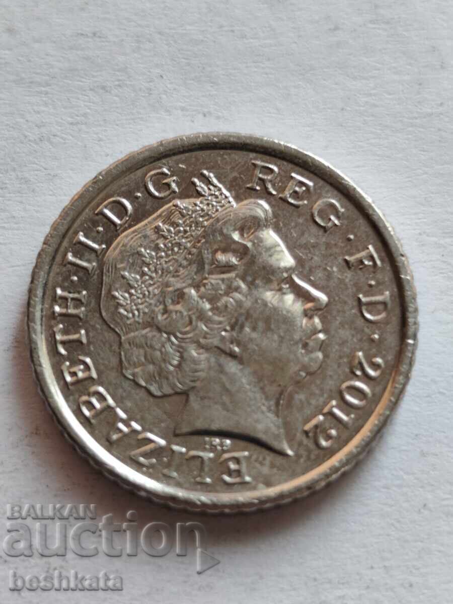 Marea Britanie - 5 pence (2012)
