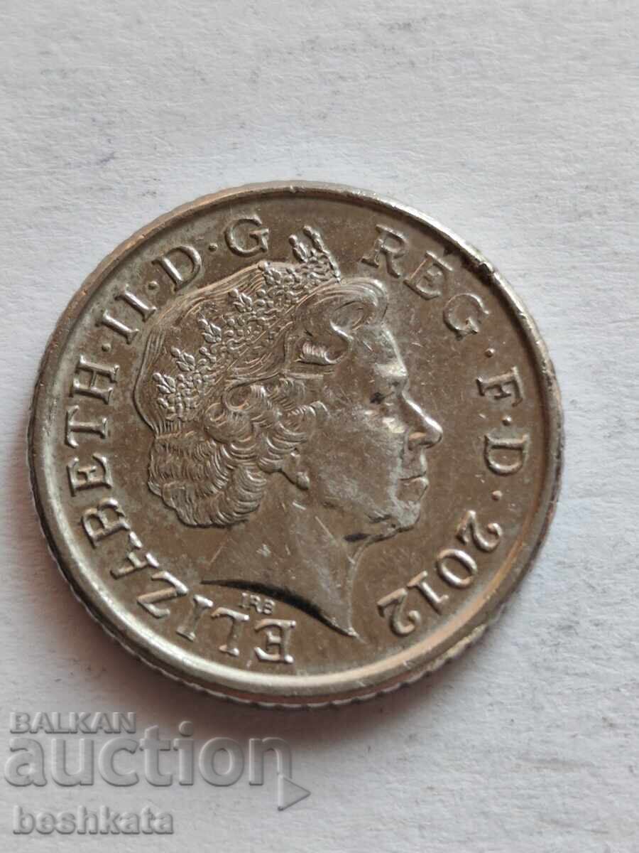 Marea Britanie - 5 pence (2012)