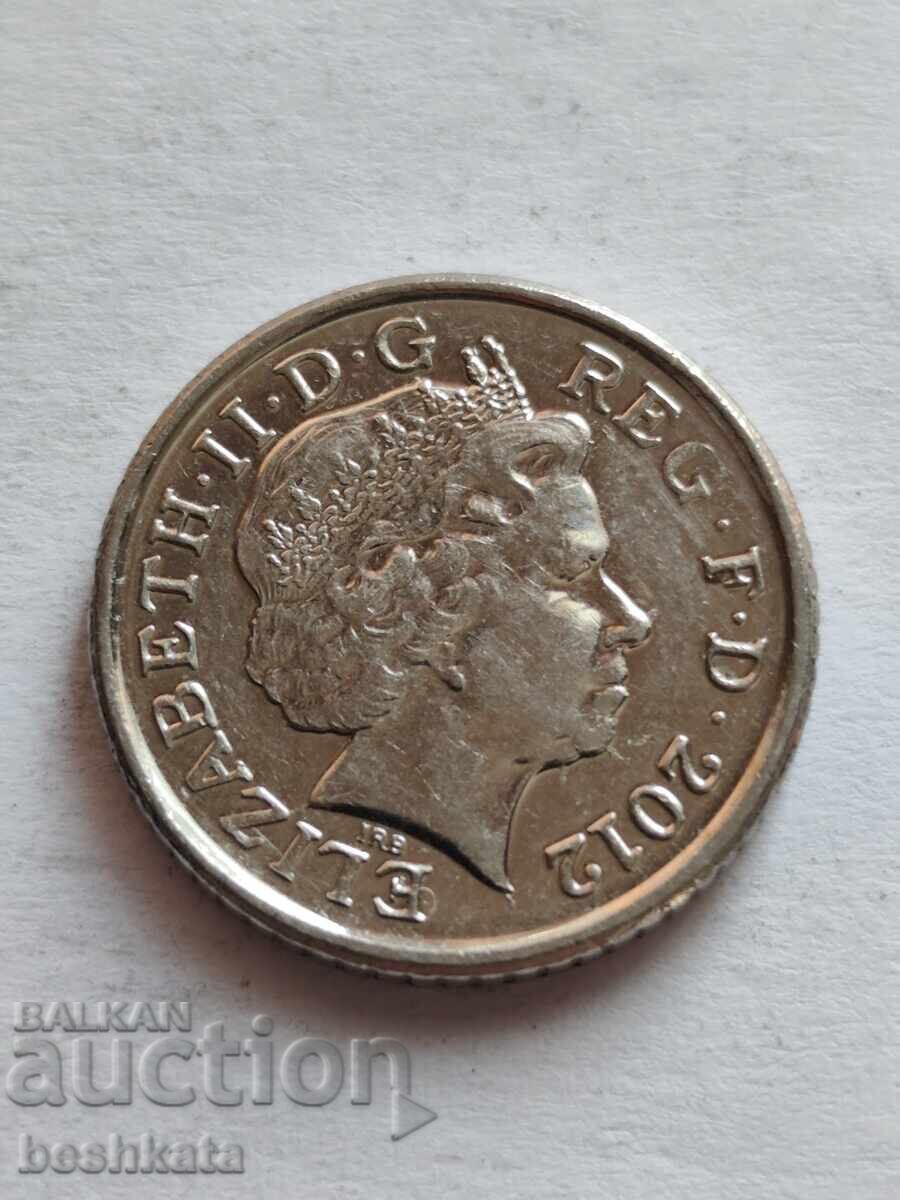 Marea Britanie - 5 pence (2012)