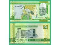 (¯`'•.¸ GAMBIA 10 Dallas 2015 UNC ¸.•'´¯)