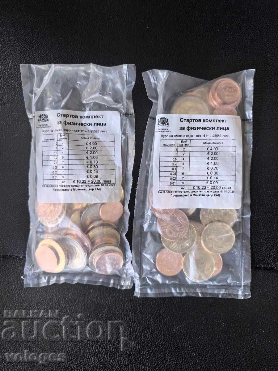 Pachet de pornire Euro - 2 buc Pachet de pornire Euro - 2 buc