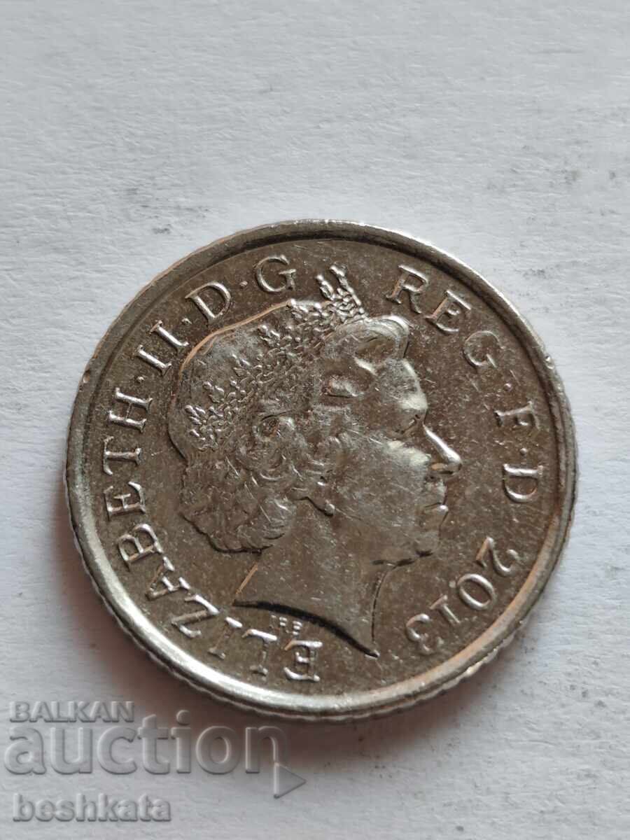 Marea Britanie - 5 pence (2013)