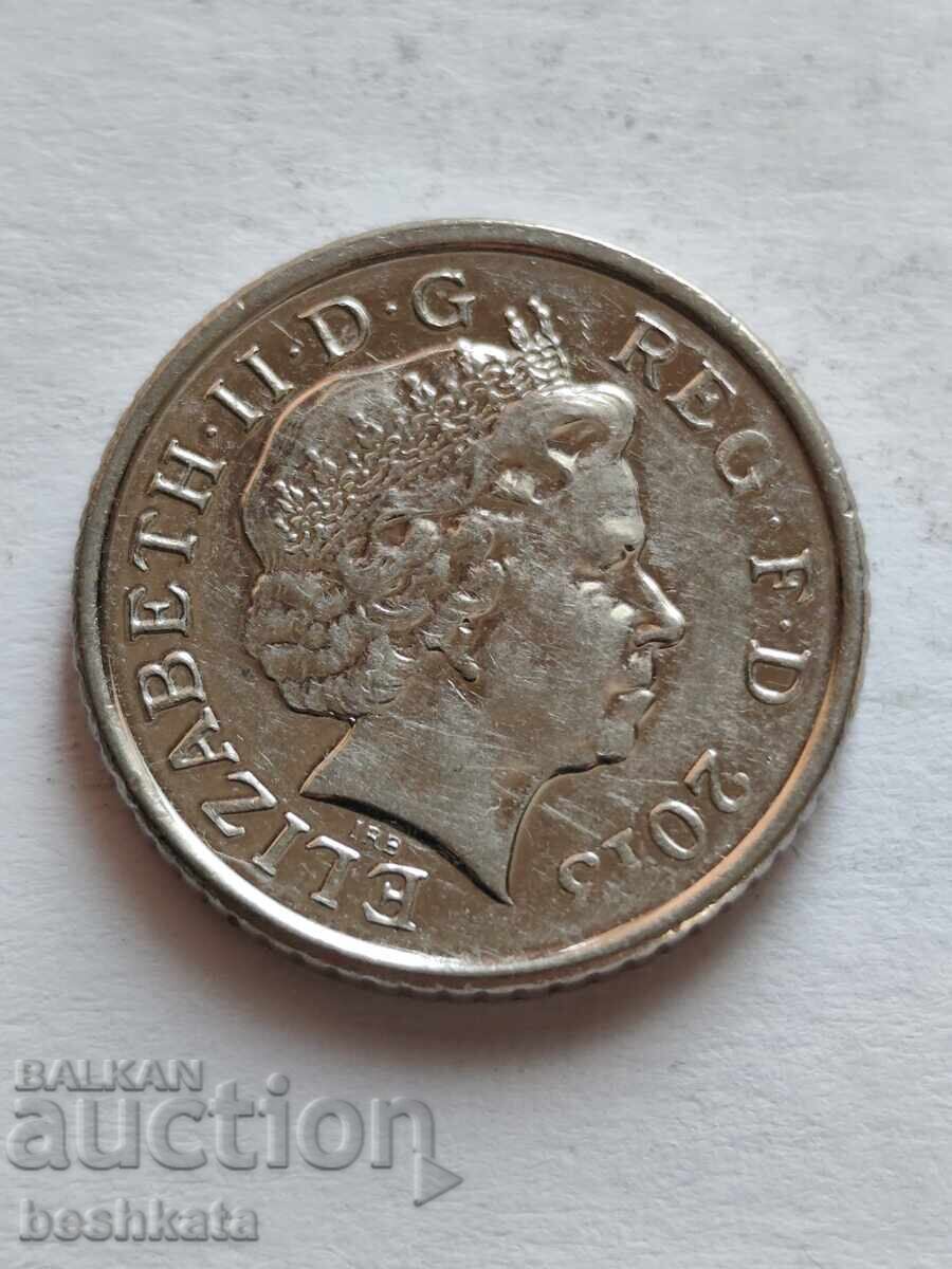 Ηνωμένο Βασίλειο - 5 πένες (2013)