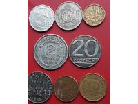 Mixed lot of 8 coins