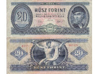 tino37- UNGARIA - 20 FORINTI - 1969
