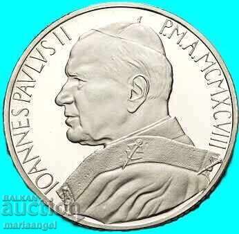 Delivery of 10000 Lira 1998 Vatican PROOF UNC capsule silver