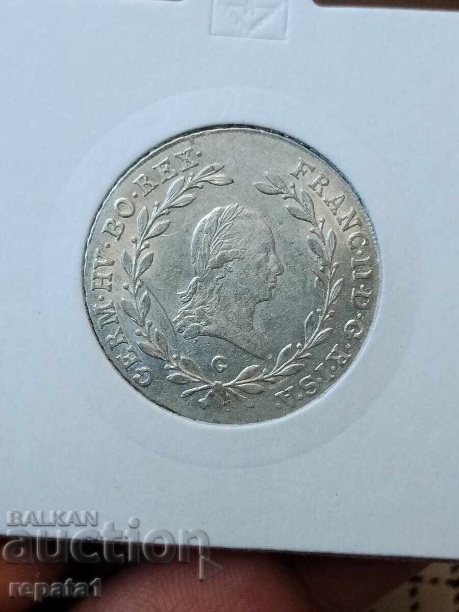 20 kreĭtseri 1803 cu preț € 85.00 | 166.25 BGN