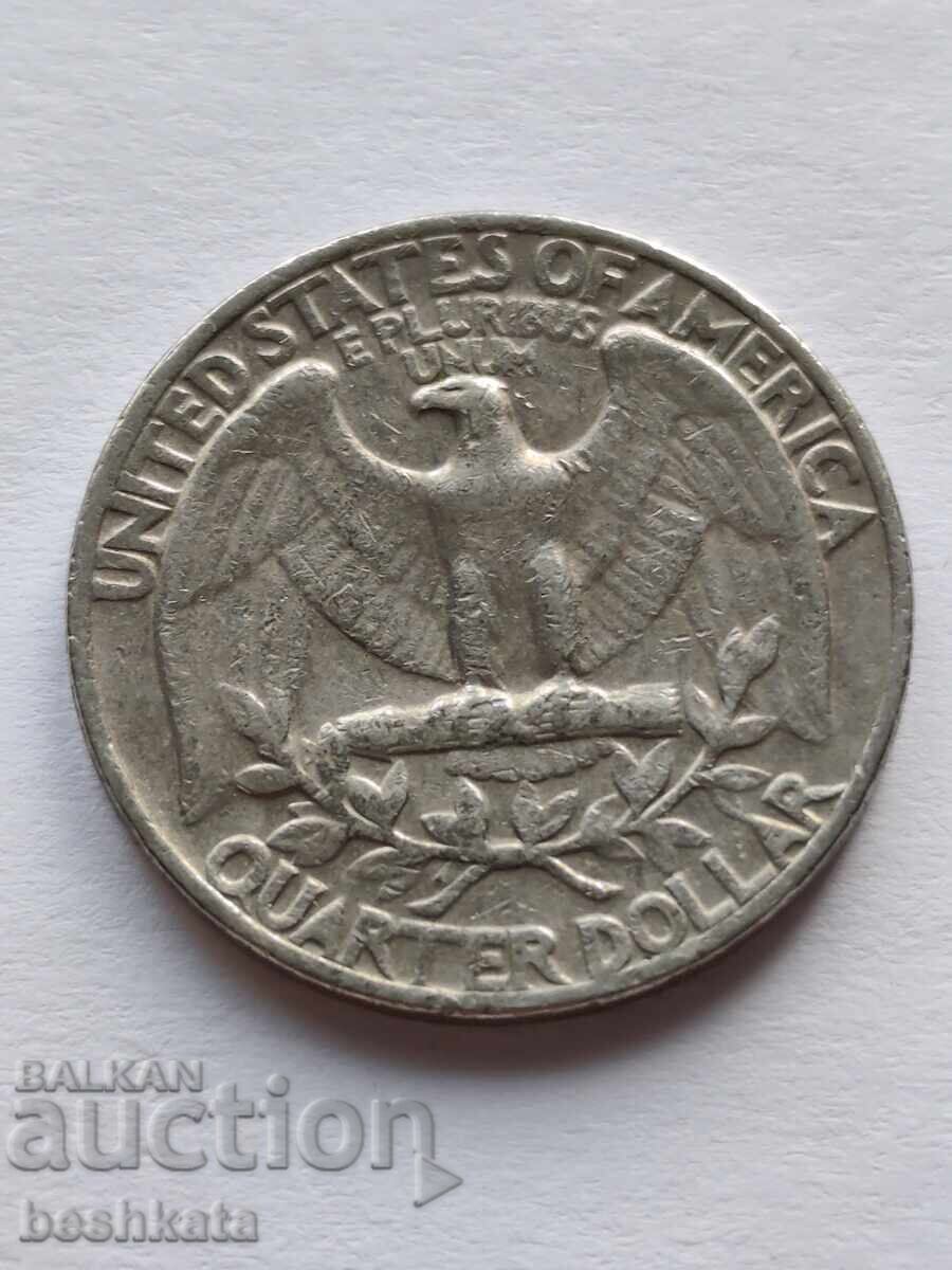 САЩ - 1/4 долар (1969) с цена € 0.37 | 0.72 лв.