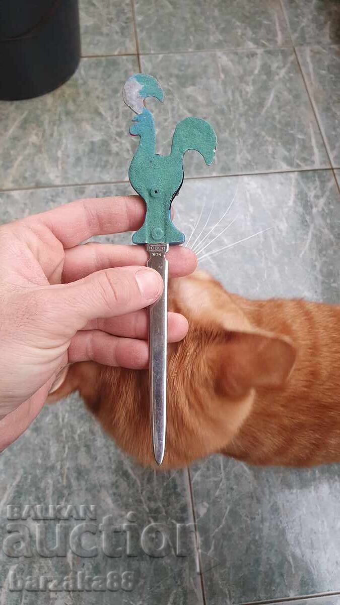 Μαχαίρι για γράμματα Πετεινός - 7