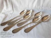 Set linguri placate cu argint