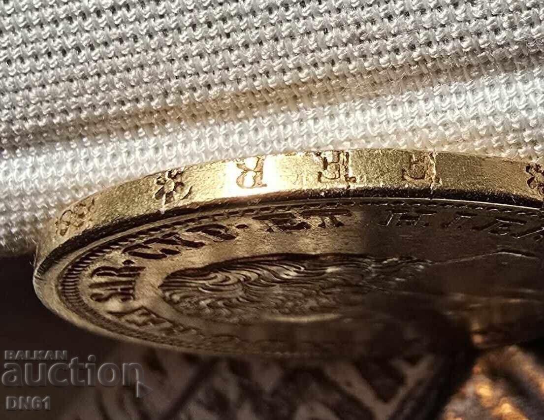 Livrarea 25.80 gr. Monedă de Aur 80 Lire Italiene Carlo Felice 1829