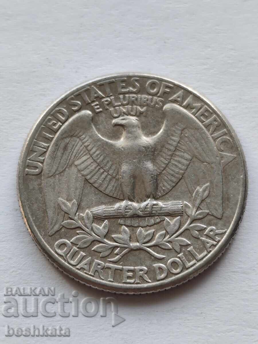USA - 1/4 Dollar (1977 D) with price € 0.91 | 1.78 BGN