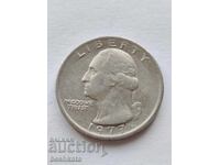 ΗΠΑ - 1/4 δολάριο (1977)