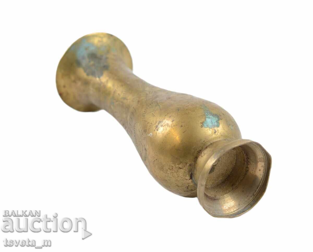 Старинна бронзова ваза - 5