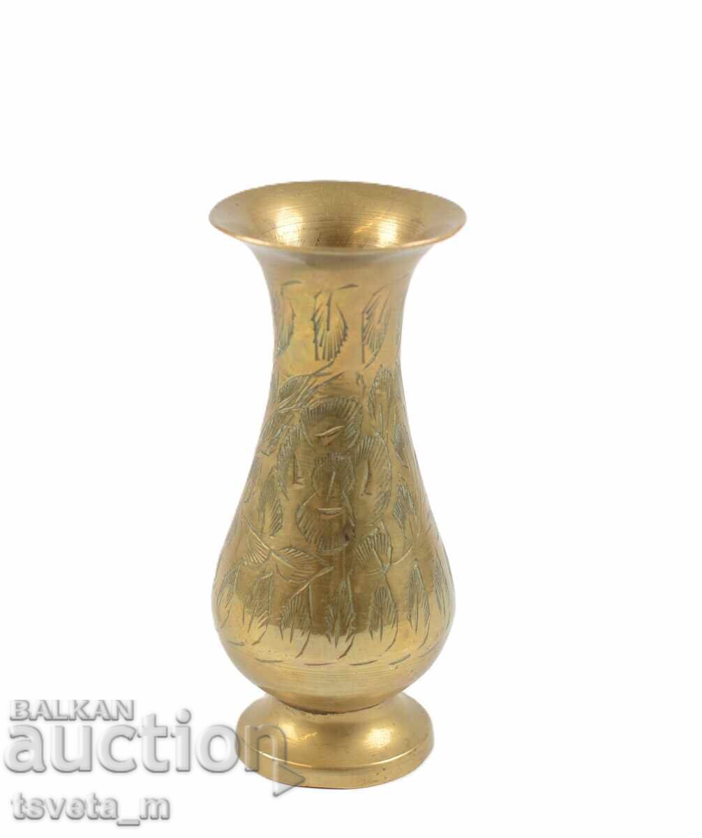 Antique bronze vase