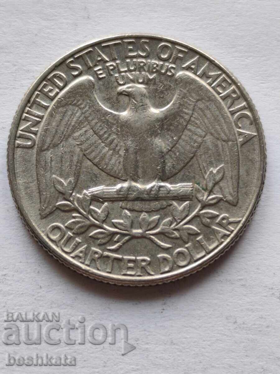 ΗΠΑ - 1/4 δολάριο (1988 P) με τιμή € 0.27 | 0.53 BGN
