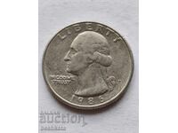 САЩ - 1/4 долар (1986 P)