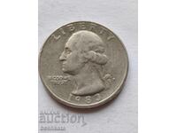 SUA - 1/4 dolar (1983 P)