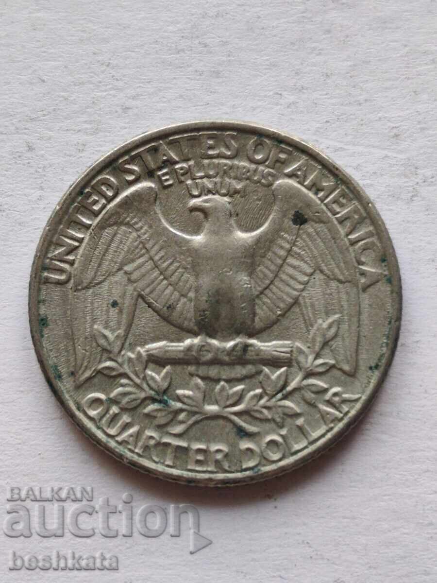 USA - 1/4 Dollar (1980 P) with price € 0.34 | 0.66 BGN