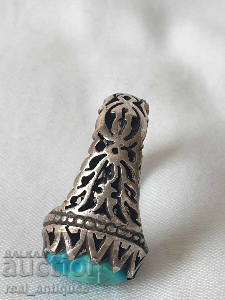 Inel de argint cu turcoaz cu preț € 70.00 | 136.91 BGN