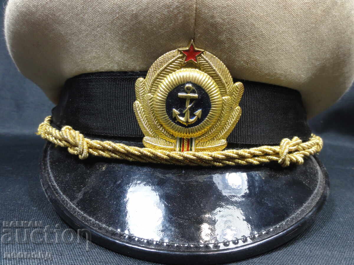 СТАРА РЕТРО СОЦ НРБ МОРСКА ФУРАЖКА с цена € 15.00 | 29.34 лв.