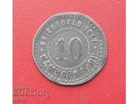 Германия-С.Рейн-Вестфалия-Хамборн-10 пфенига 1917