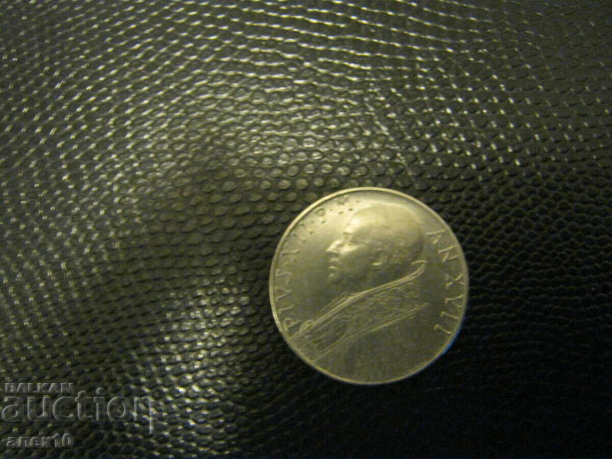 Vatican 100 Lire 1955 with price € 1.20 | 2.35 BGN