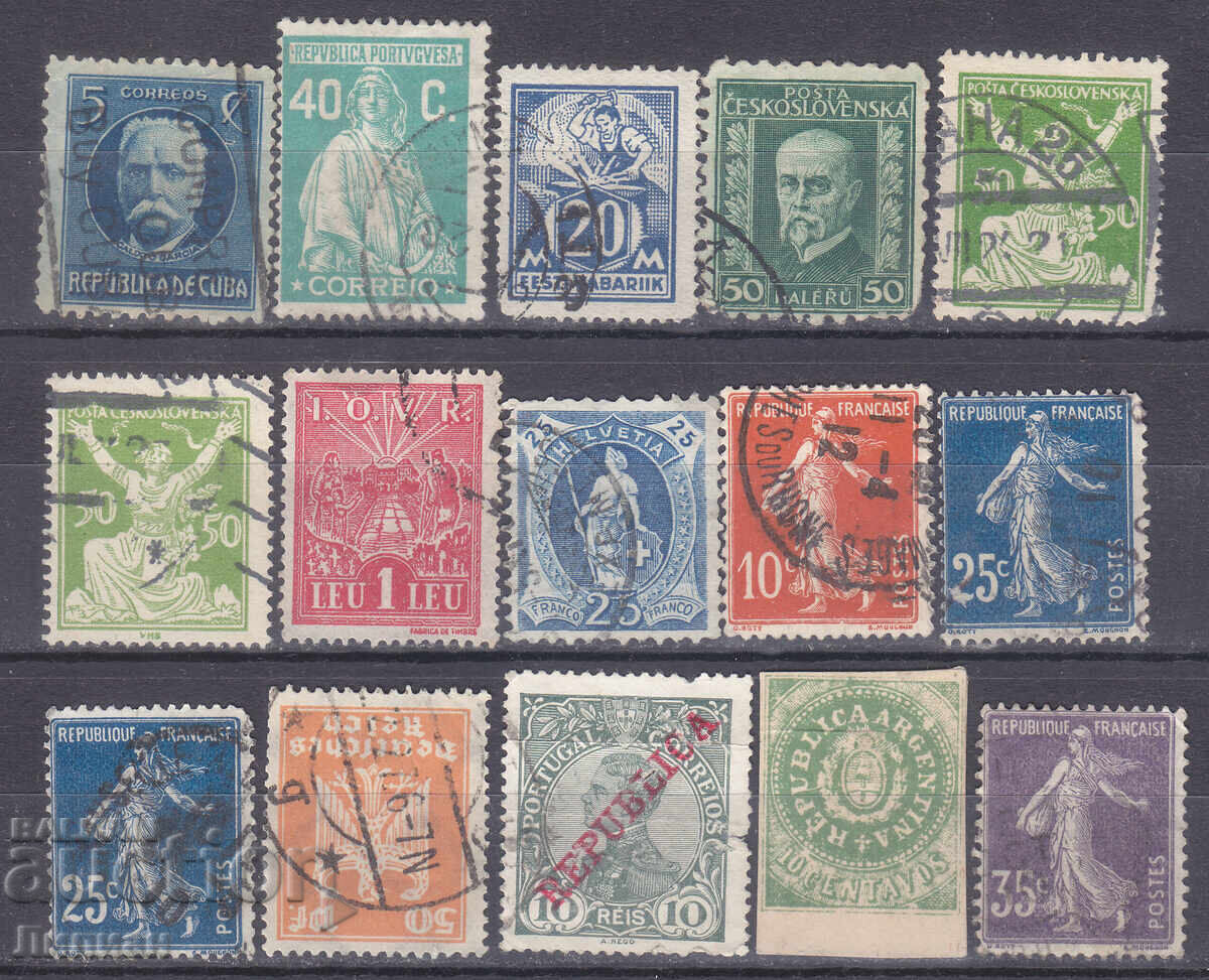 Stamps from 1 Euro Cent Stamps from 1 Euro Cent