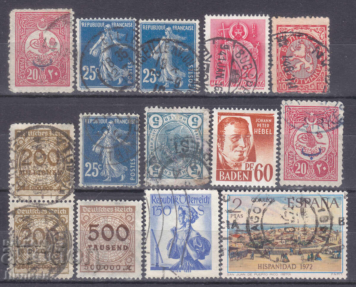 Γραμματόσημα από 1 ευρώ σεντ Γραμματόσημα από 1 ευρώ σεντ