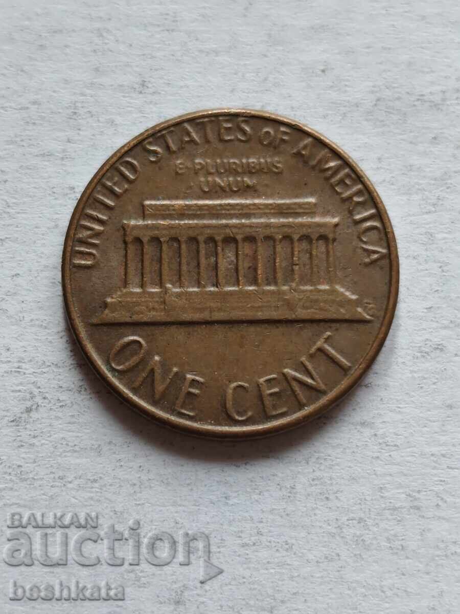 SUA - 1 cent (1982) cu preț € 0.09 | 0.18 BGN