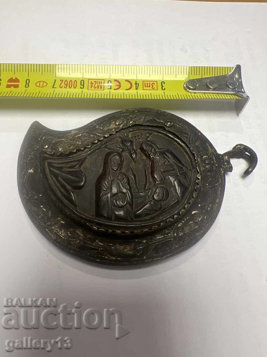 Paftă Motiv de Crăciun Argint Corn cu preț € 56.00 | 109.53 BGN