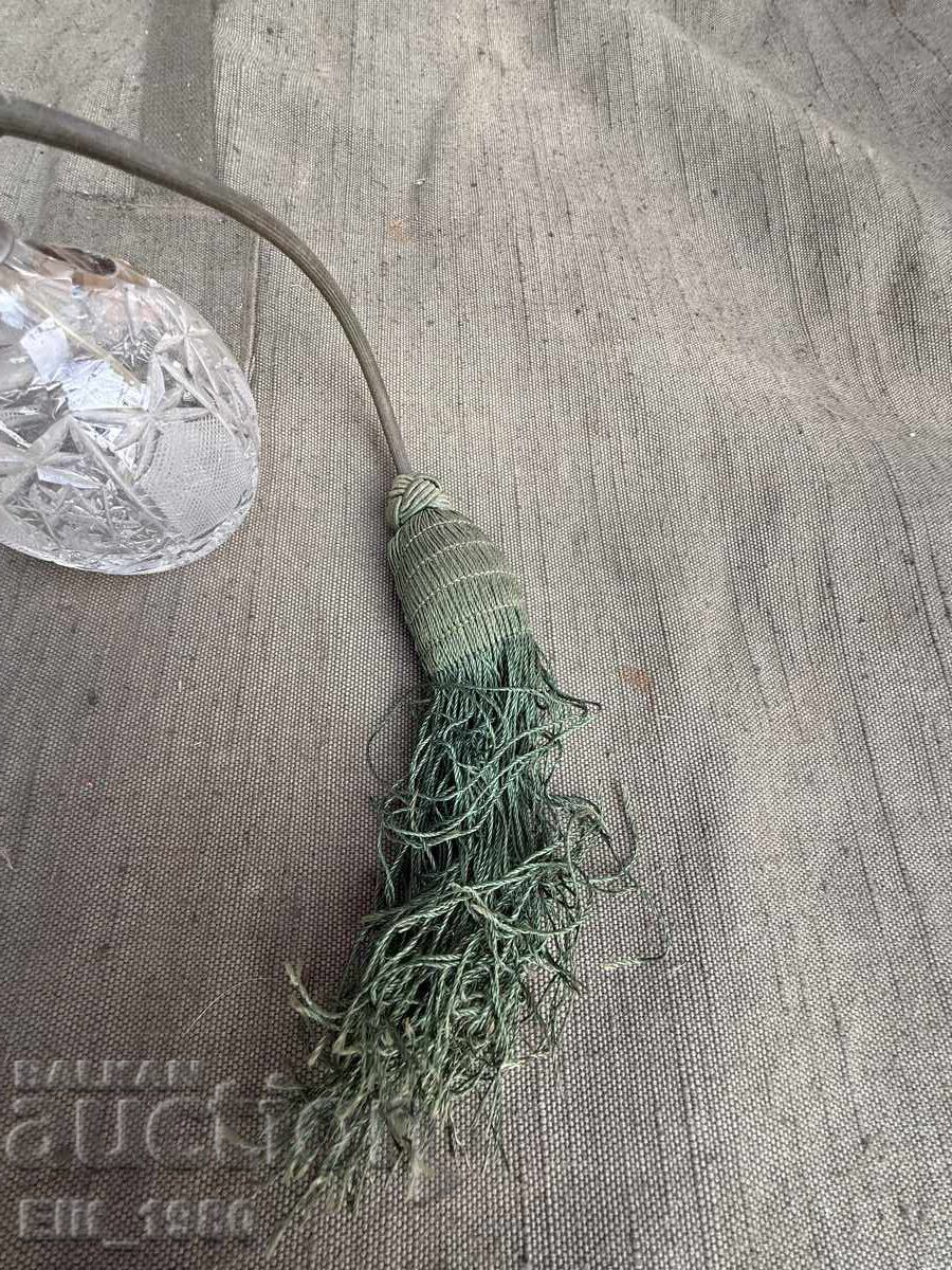 Livrarea Sticluță de parfum de cristal cu pompiță
