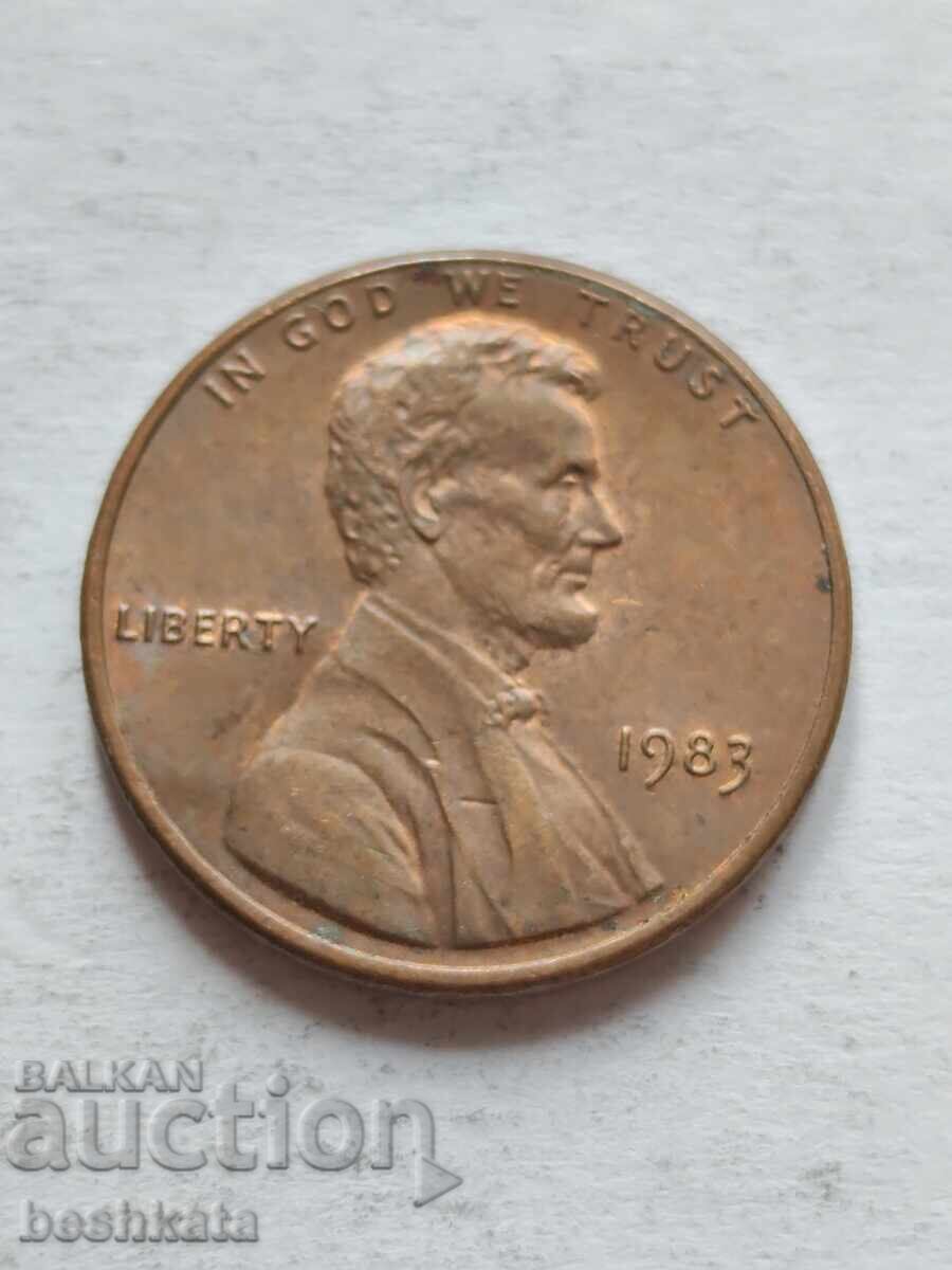 USA - 1 Cent (1983)