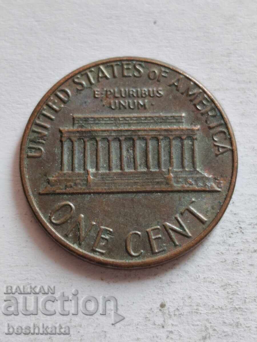 SUA - 1 cent (1984) cu preț € 0.11 | 0.22 BGN