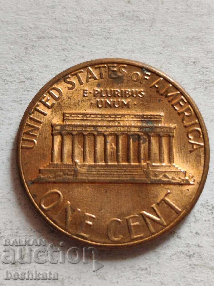 SUA - 1 cent (1985) cu preț € 0.11 | 0.22 BGN