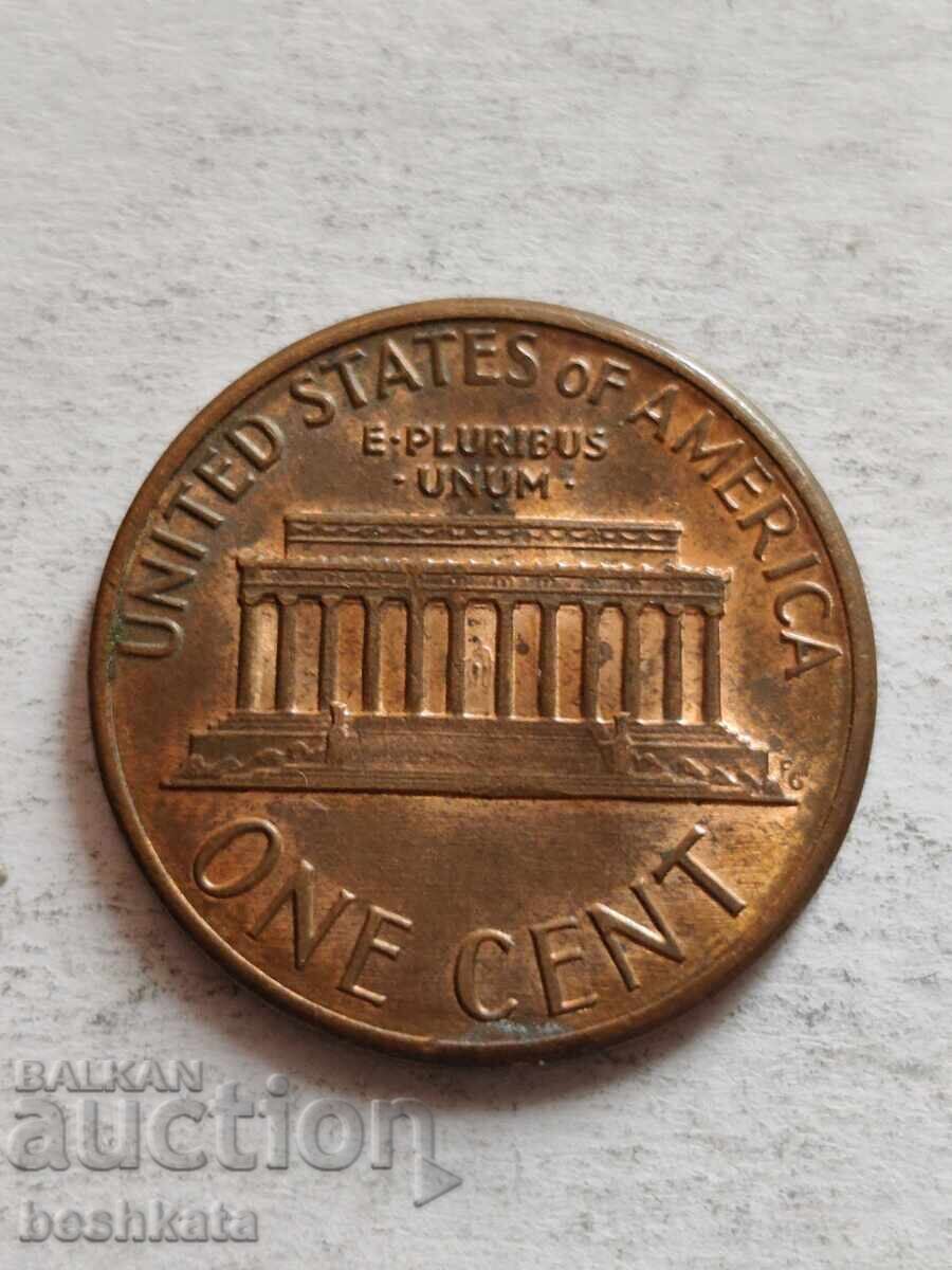 ΗΠΑ - 1 σεντ (1988) με τιμή € 0.12 | 0.23 BGN ΗΠΑ - 1 σεντ (1988) με τιμή € 0.12 | 0.23 BGN