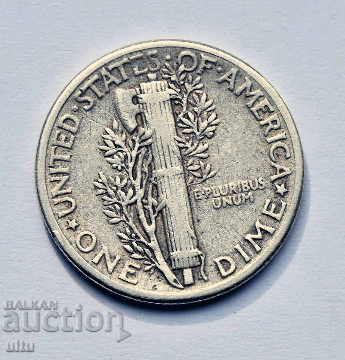 SUA, un dime, argint, 1943