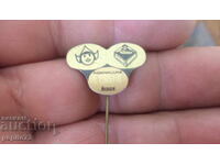 Advertising badge, Royal cheese, cheese brand