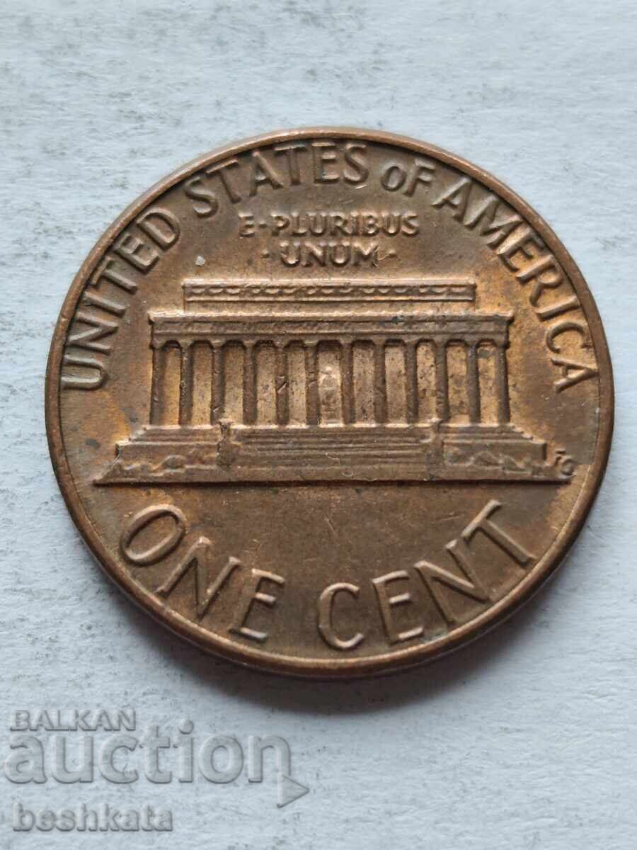 SUA - 1 cent (1983 D) cu preț € 0.12 | 0.23 BGN SUA - 1 cent (1983 D) cu preț € 0.12 | 0.23 BGN