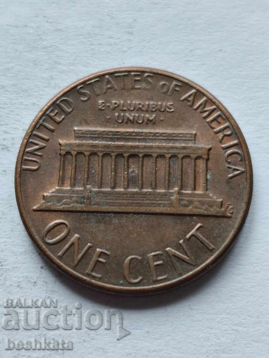USA - 1 Cent (1984 D) with price € 0.11 | 0.22 BGN