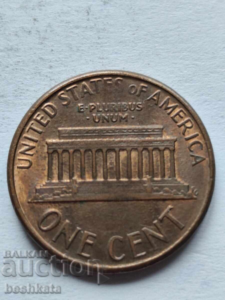 SUA - 1 cent (1988 D) cu preț € 0.10 | 0.20 BGN SUA - 1 cent (1988 D) cu preț € 0.10 | 0.20 BGN